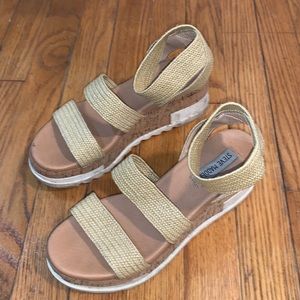 Steve Madden Woven Platform Sandals